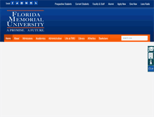 Tablet Screenshot of fmuniv.edu